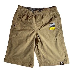 NWT Urban Pipeline Boy’s Tan Pull On Shorts Size 10-12 [K81]